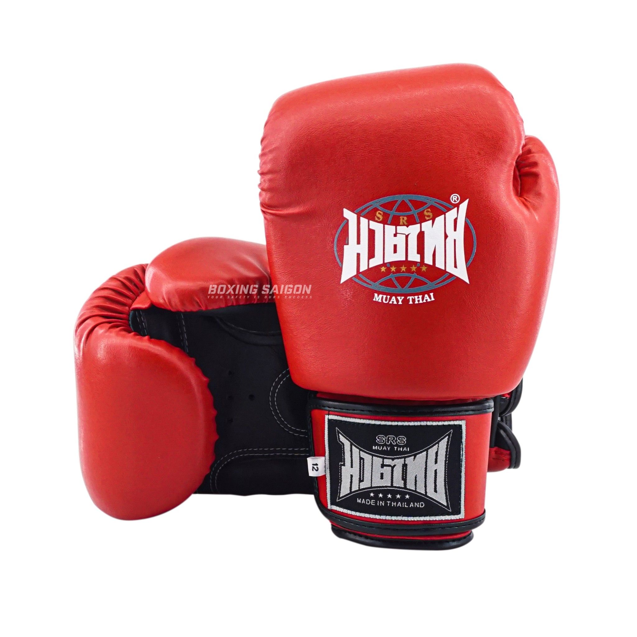 Găng Tay Srs Muay Thai & Boxing Gloves - Red