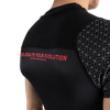 Áo bó UFC Venum Performance Institute Rashguard Short Sleeves - Black/Red