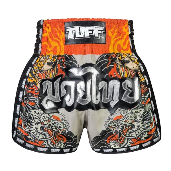 Quần TUFF Muay Thai Boxing Shorts New Retro Style The Japanese Yin-Yang