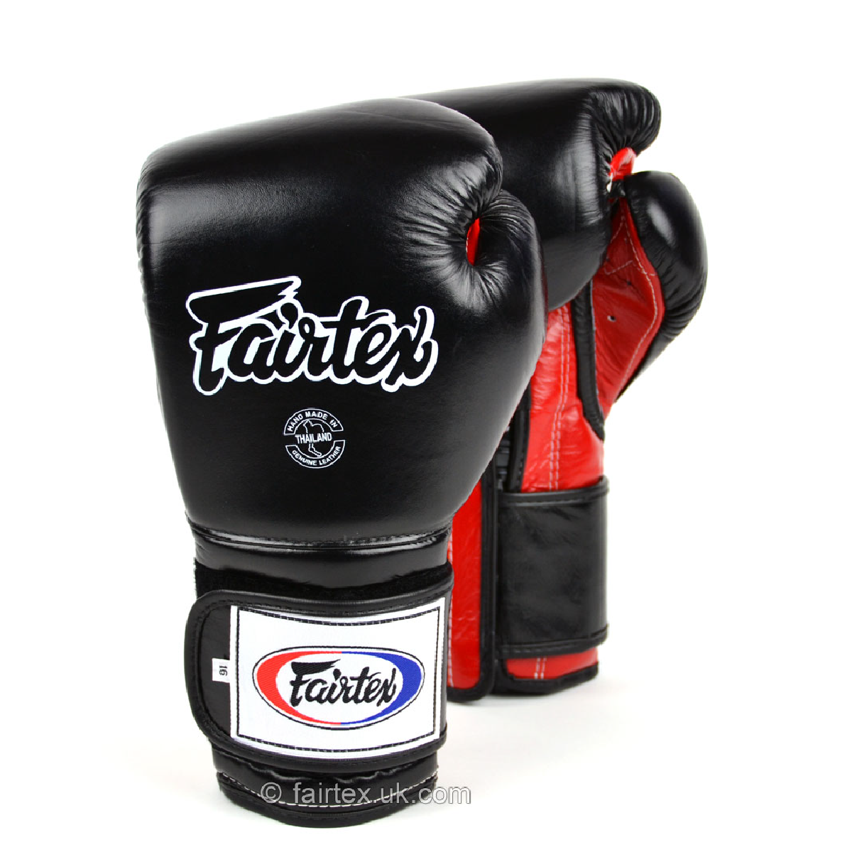 Găng Tay Fairtex Bgv9 Mexican Style Boxing Gloves - Black/Red