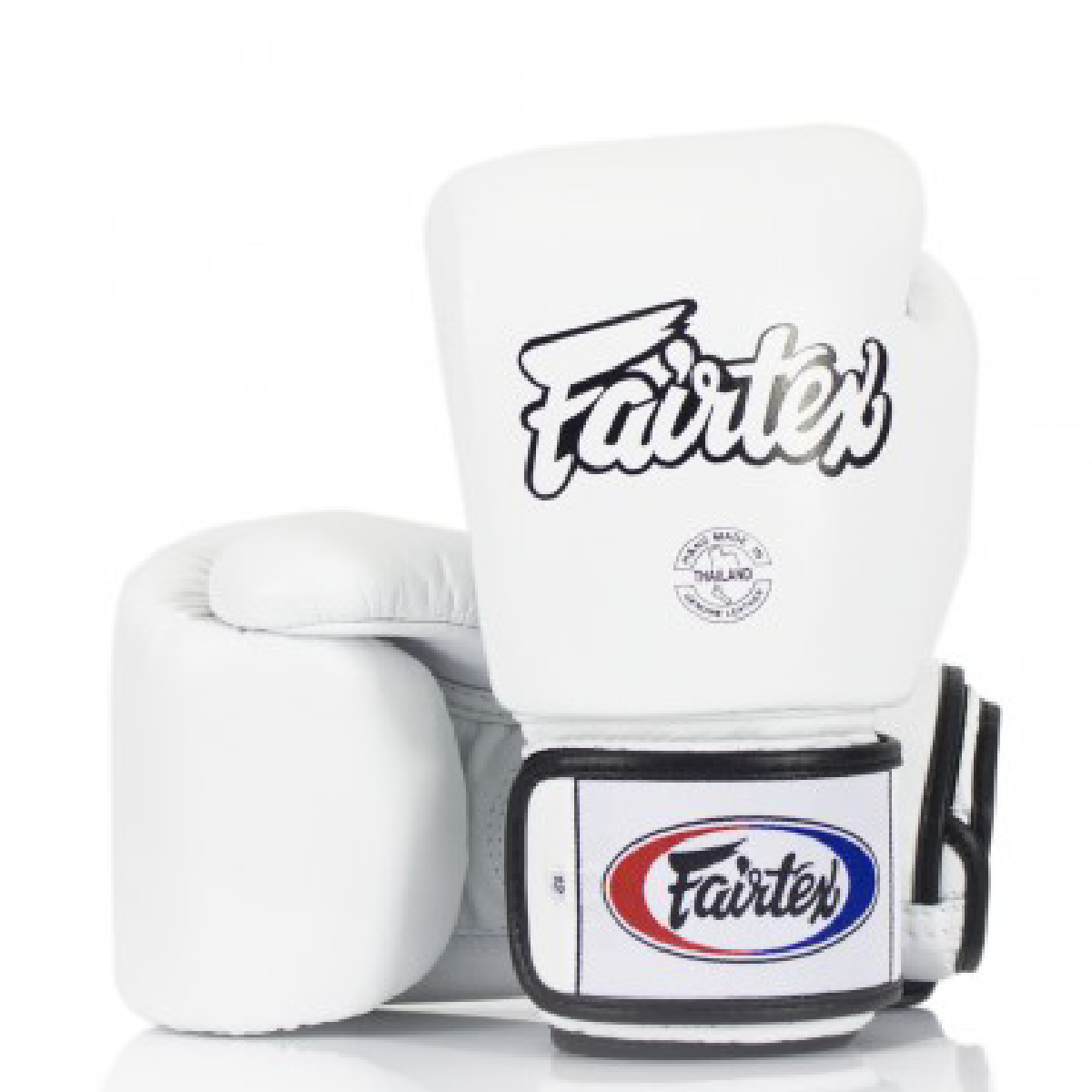 GĂNG TAY FAIRTEX BGV1 TIGHT FIT MUAY THAI/BOXING GLOVES - WHITE