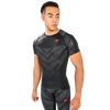 Áo bó Venum Phantom Rashguard Short Sleeves - Black/Red