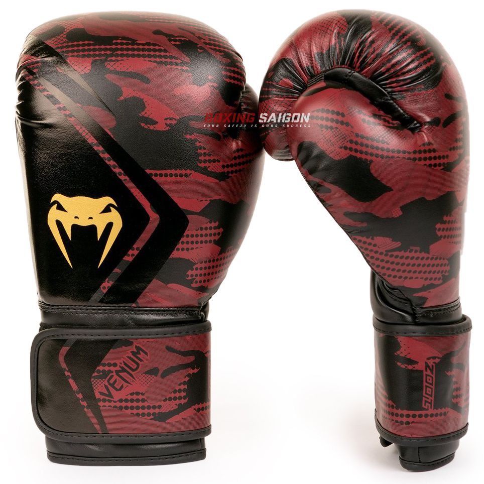 Găng Tay Venum Defender Contender 2.0 Boxing Gloves - Black/Red