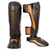 Bảo Hộ Chân Venum Elite Evo Shinguards - Black/Bronze