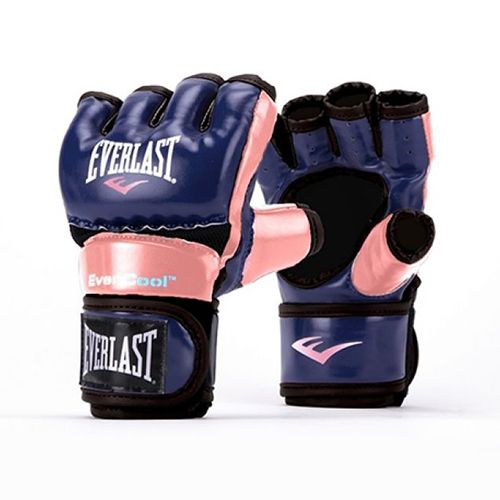GĂNG TAY EVERLAST WOMEN'S EVERSTRIKE TRAINING MMA GLOVES - PINK/BLUE