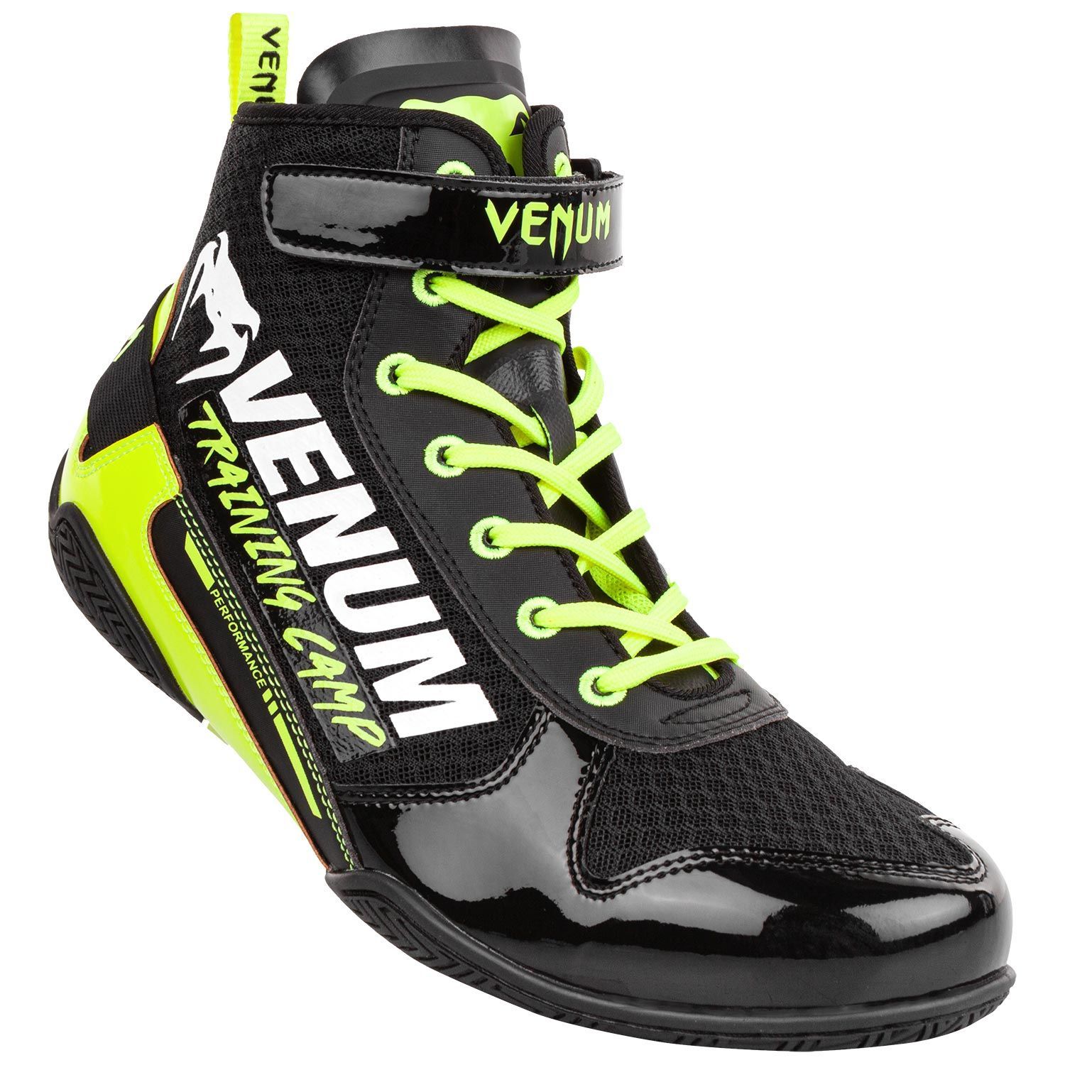 Giày Venum Giant Low Vtc 2 Edition Boxing Shoes - Black/Neo Yellow
