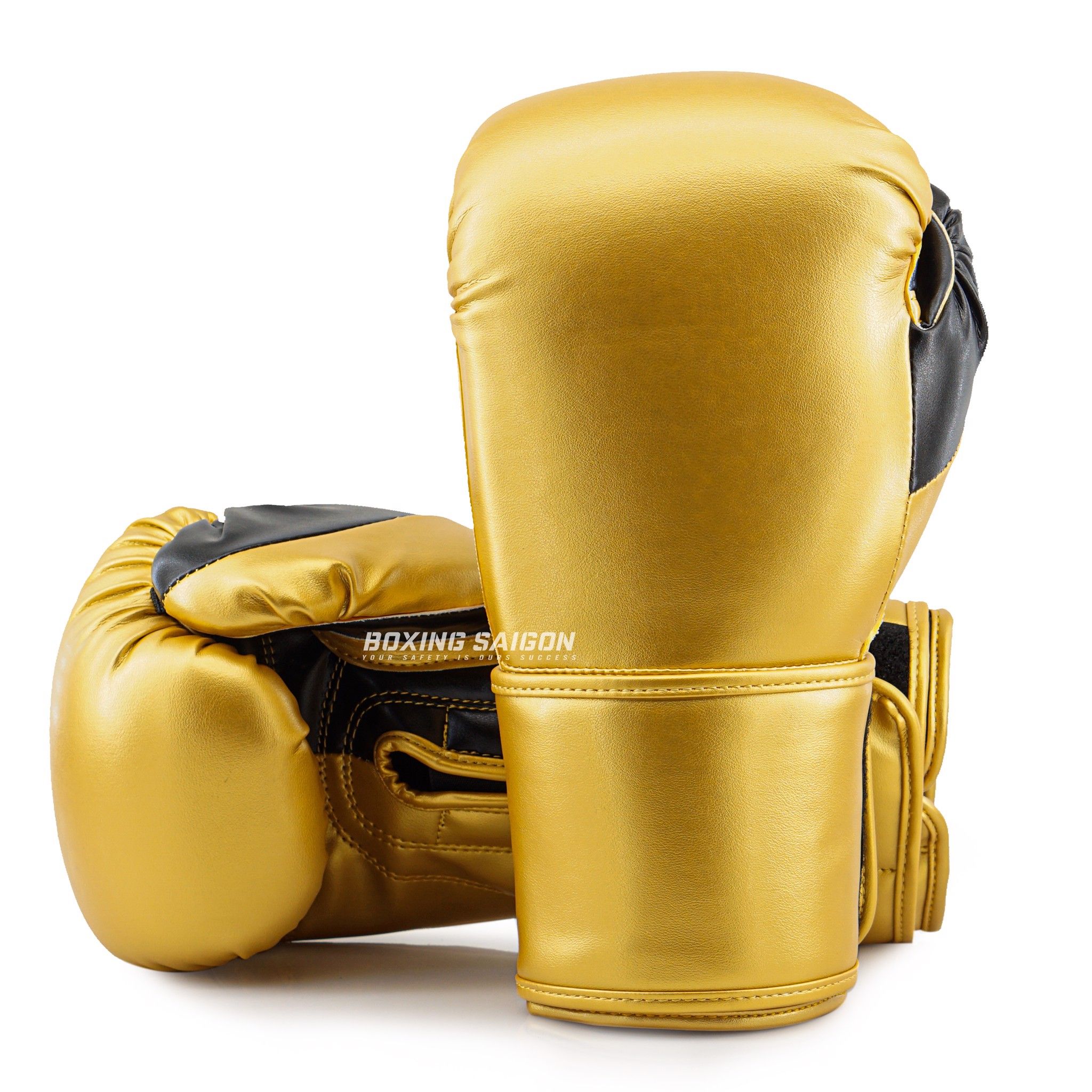 Găng Tay Tigris Mexican Style PU Leather - Gold