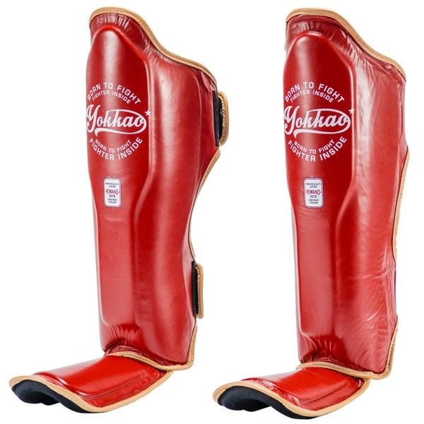 BẢO HỘ CHÂN YOKKAO SYGL-25 VINTAGE SHIN GUARDS - RED