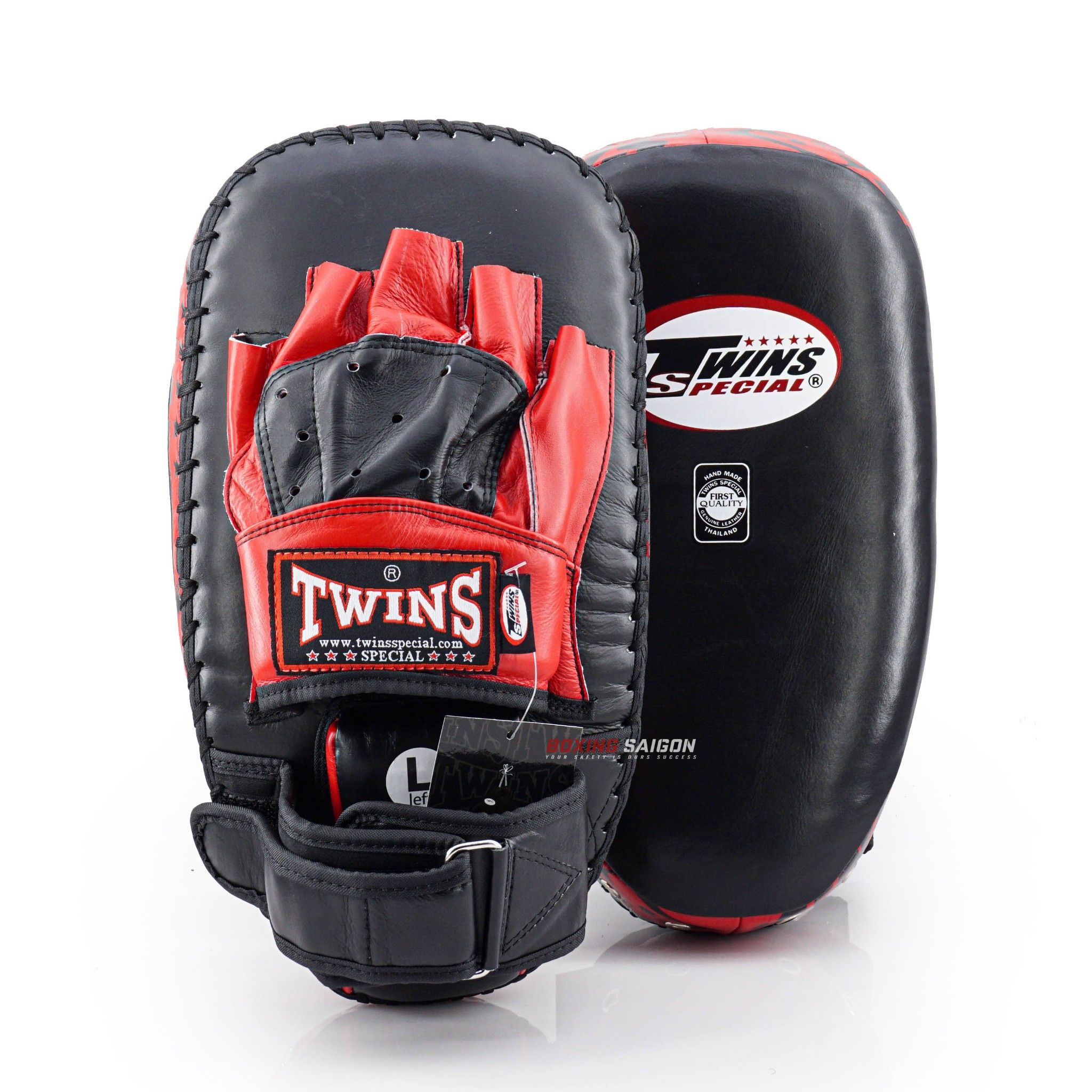 ĐÍCH ĐẤM ĐÁ TWINS PML-23 PUNCHING MITTS - BLACK/RED