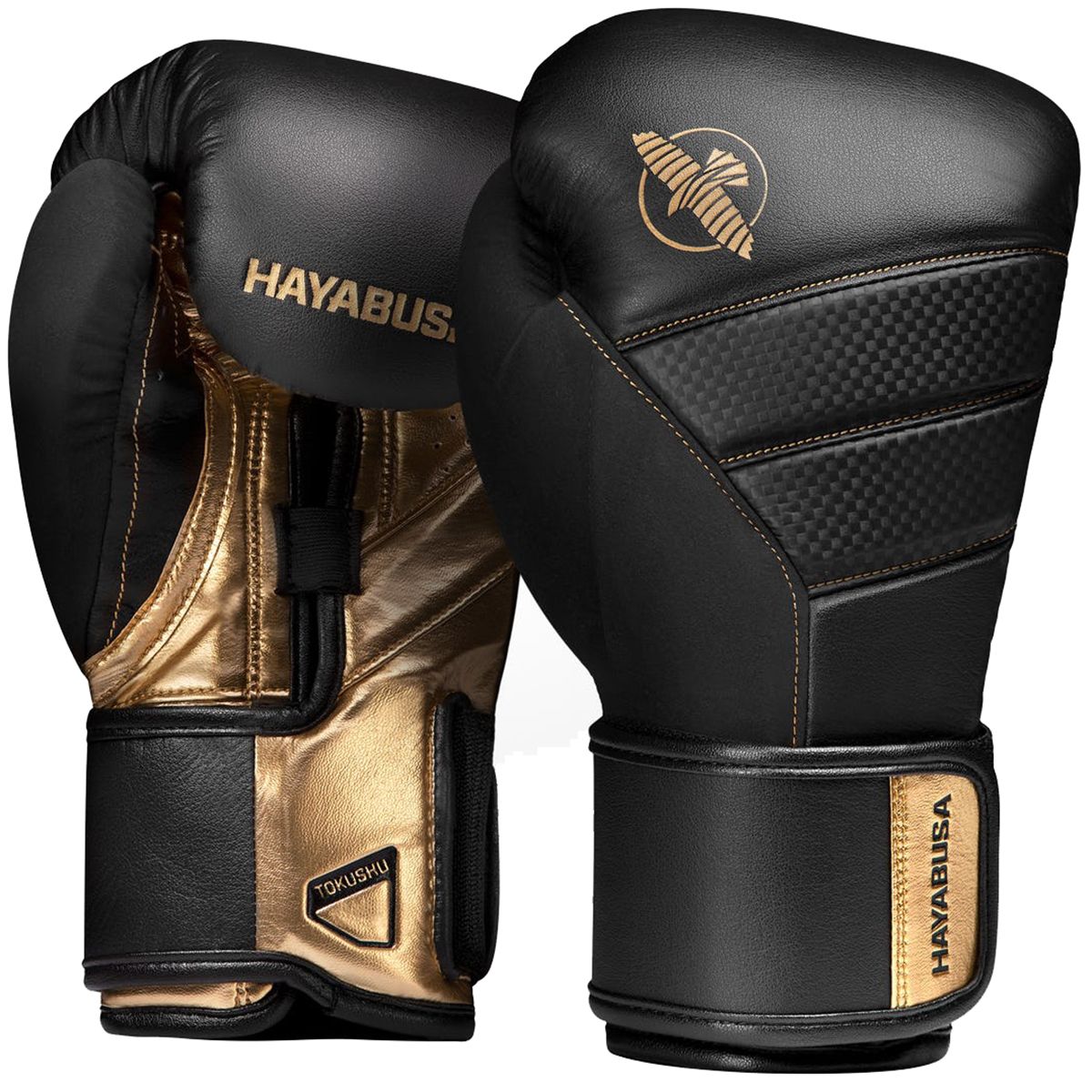 Găng Tay Hayabusa T3 Boxing Gloves - Black/Gold