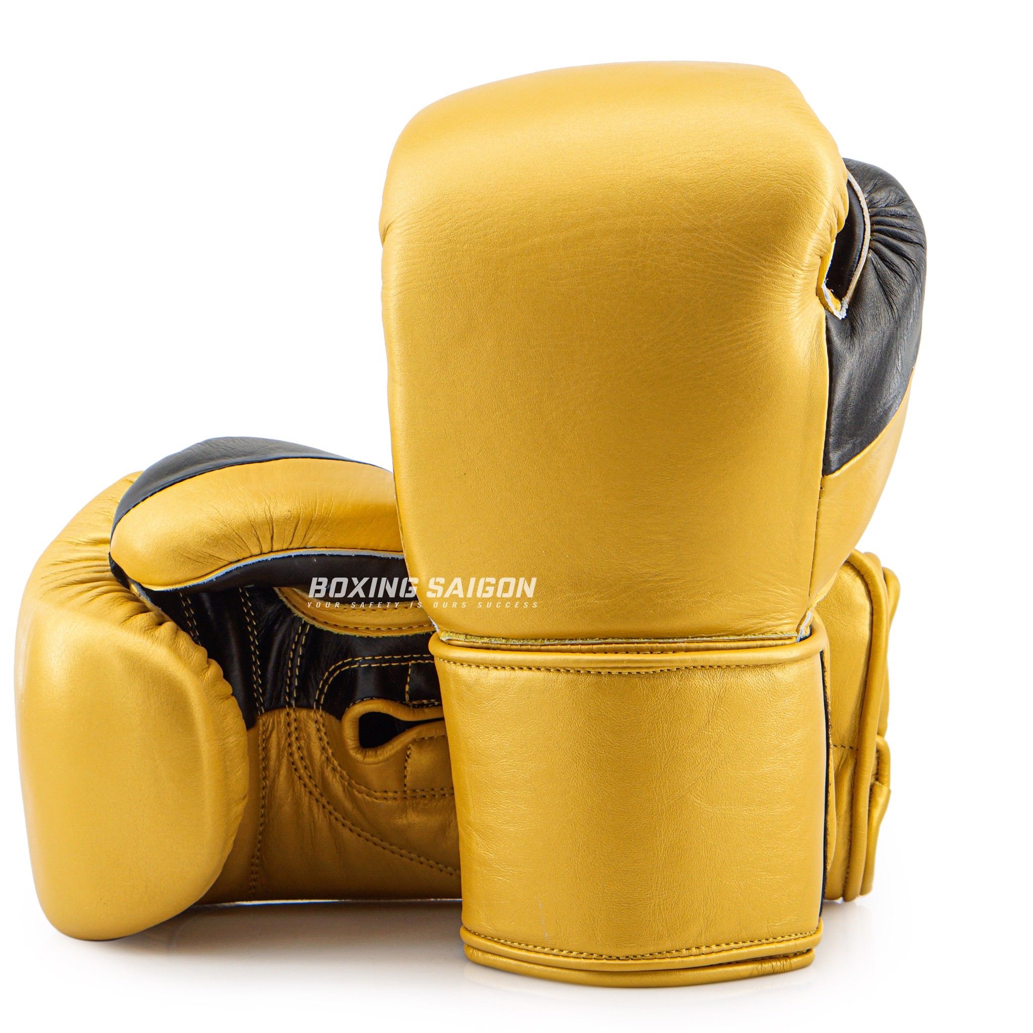 Găng Tay Tigris Mexican Style Cowhide Leather - Gold