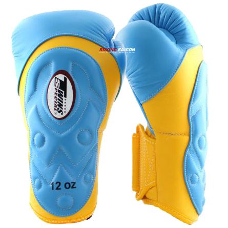 Găng Tay Twins Bgvl6-Av Special New Styles Boxing Gloves - Yellow/Light Blue