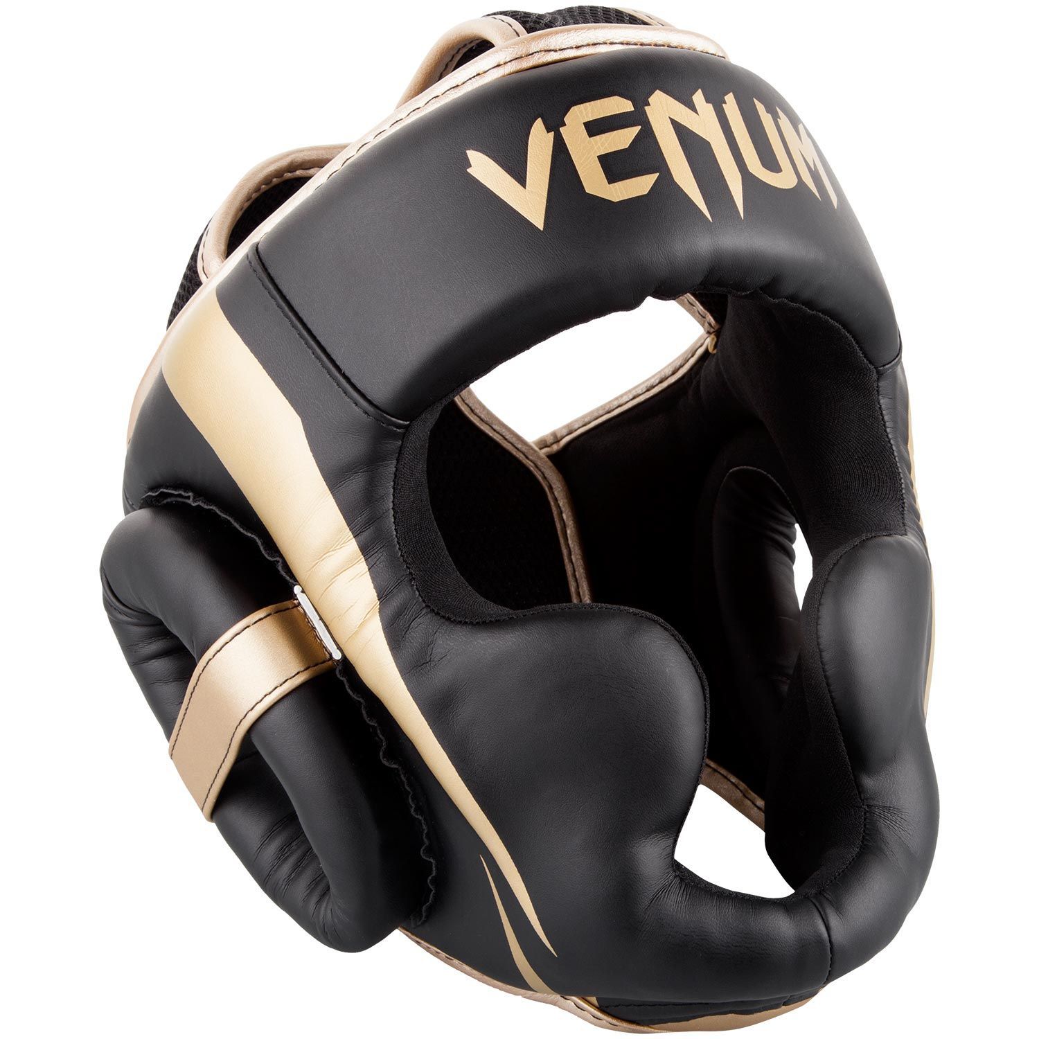 BẢO HỘ ĐẦU VENUM ELITE HEADGEAR - BLACK/GOLD