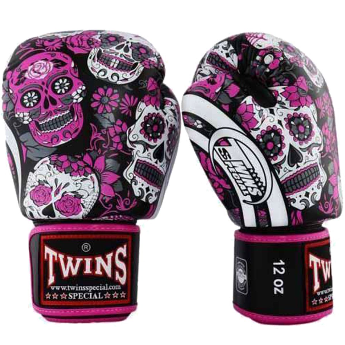 GĂNG TAY TWINS FBGVL3-53 LOS MUERTES BOXING GLOVES - PINK