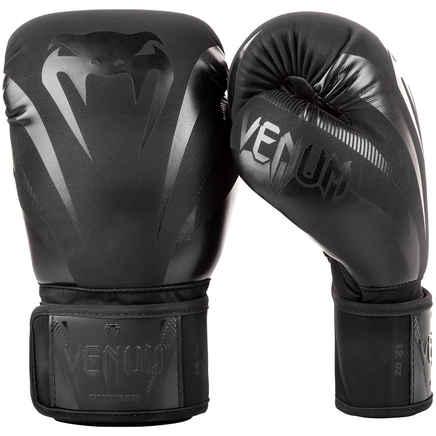 GĂNG TAY VENUM IMPACT BOXING GLOVES - BLACK/BLACK