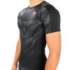 Áo bó Venum Phantom Rashguard Short Sleeves - Black/Red