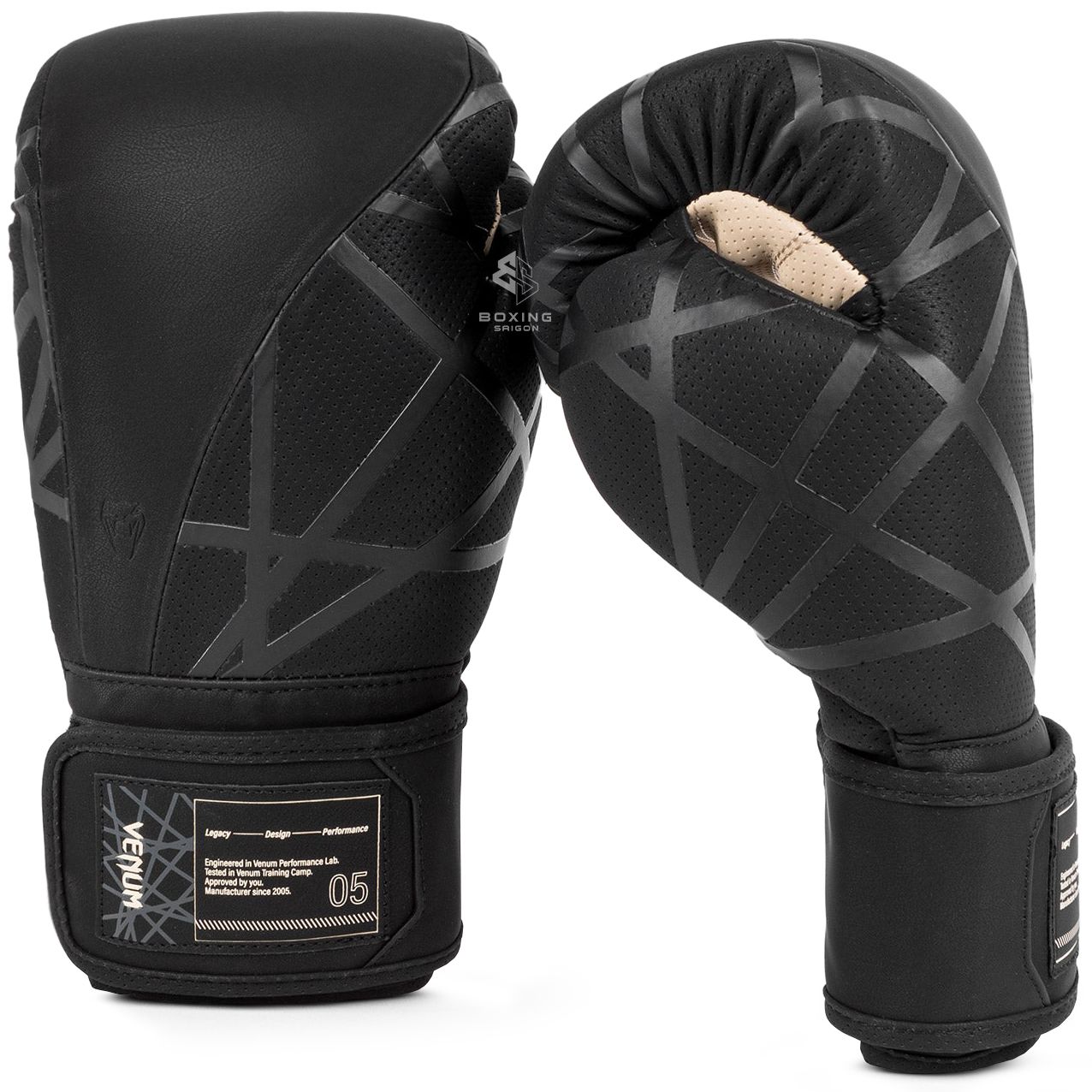 Găng Tay Venum Tecmo 2.0 Boxing Gloves - Black