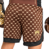 Quần Venum Monogram Boxing Shorts - Black/Brown