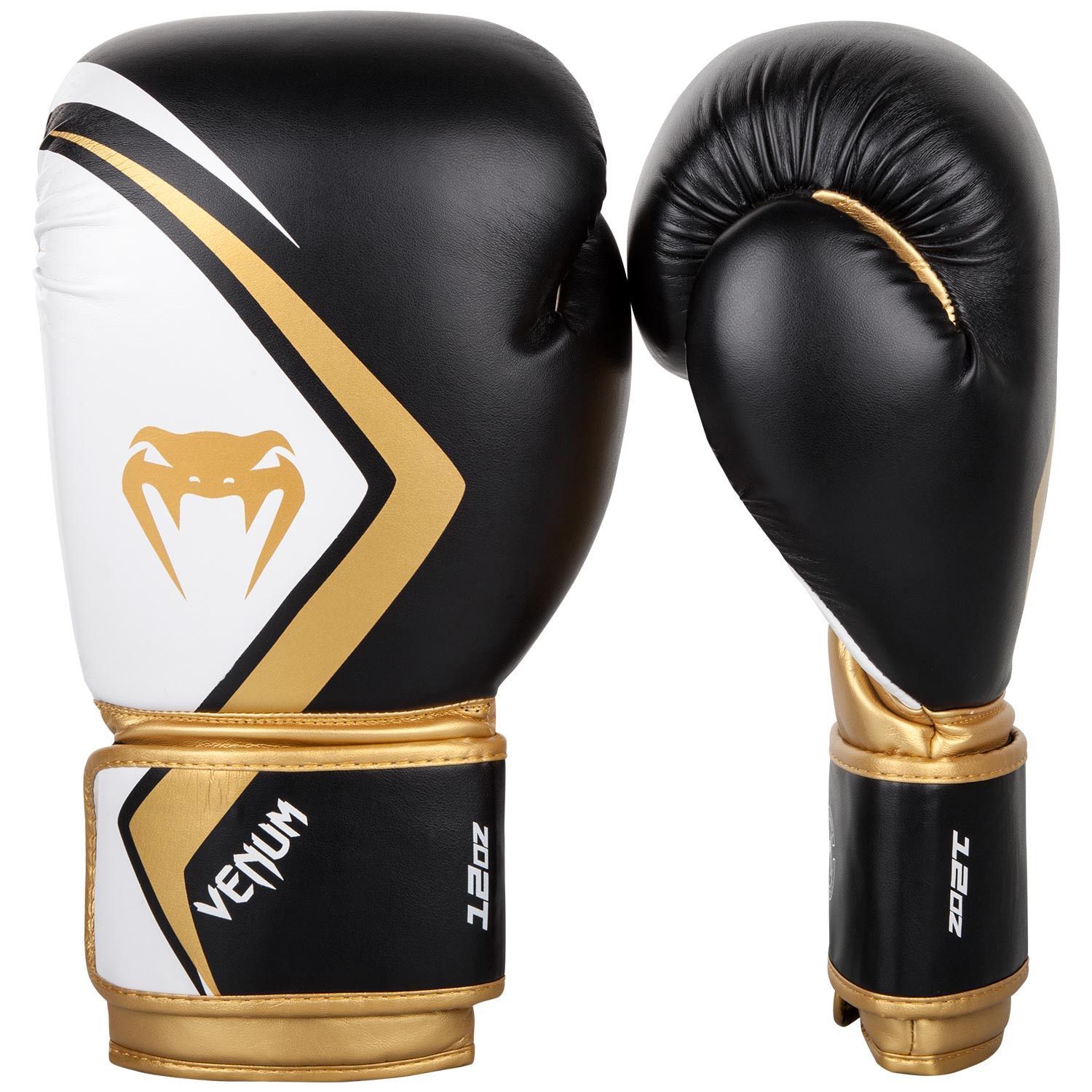 GĂNG TAY VENUM BOXING GLOVES CONTENDER 2.0 - BLACK/WHITE/GOLD