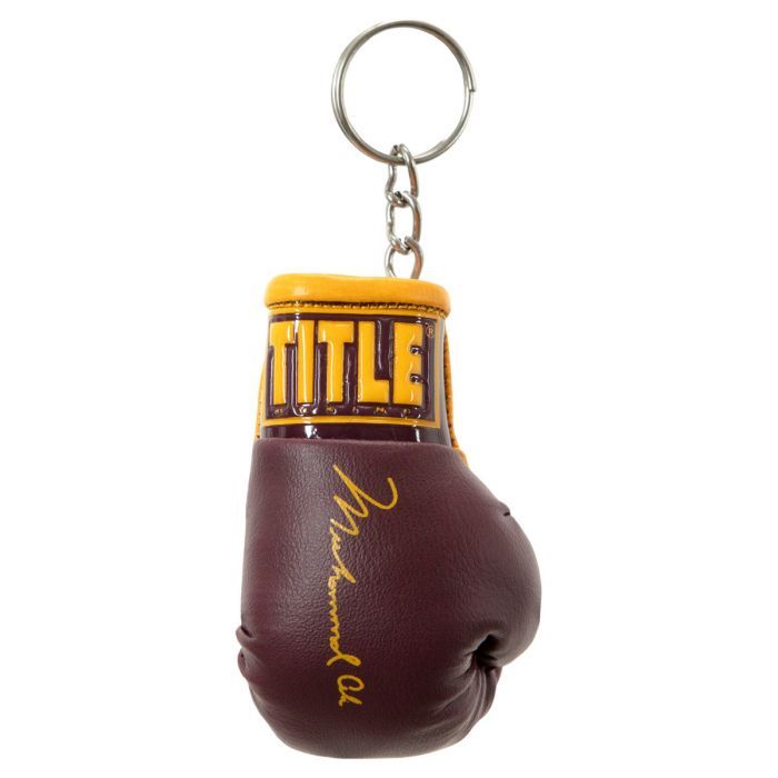 MÓC KHÓA TITLE ALI GREATEST KEYRING - MAROON