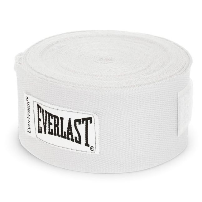 BĂNG QUẤN TAY EVERLAST PROFESSIONAL HAND WRAPS 180 WHITE - CO GIÃN