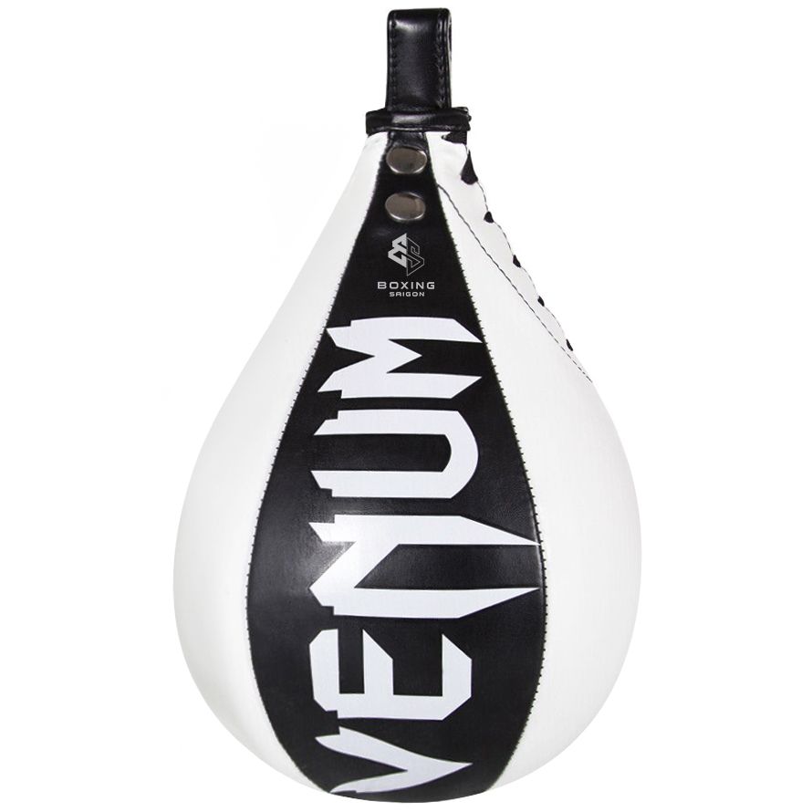 Banh Phản xạ Venum Speed Bag -Skintex Leather - Black/Ice