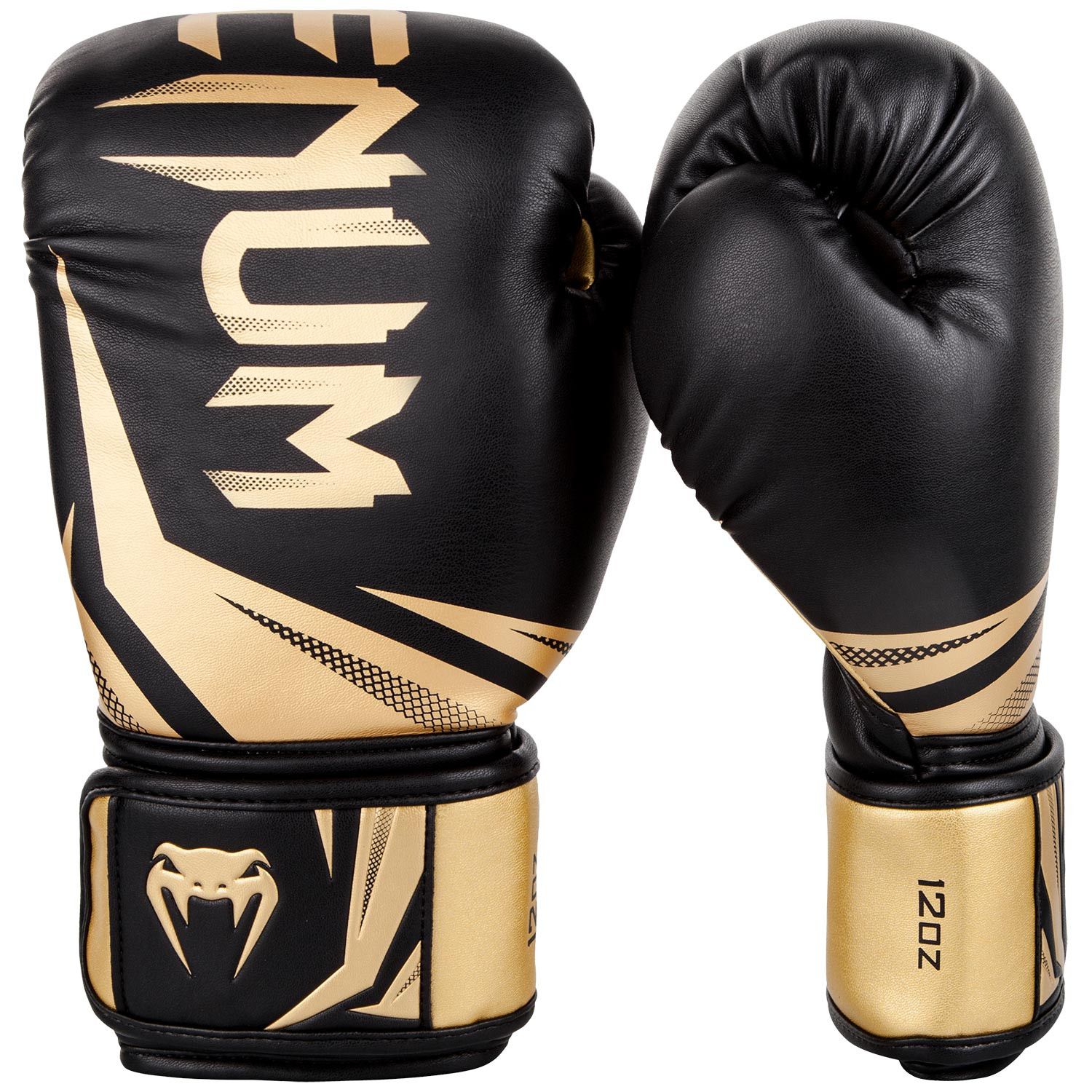 GĂNG TAY VENUM CHALLENGER 3.0 BOXING GLOVES - BLACK/GOLD