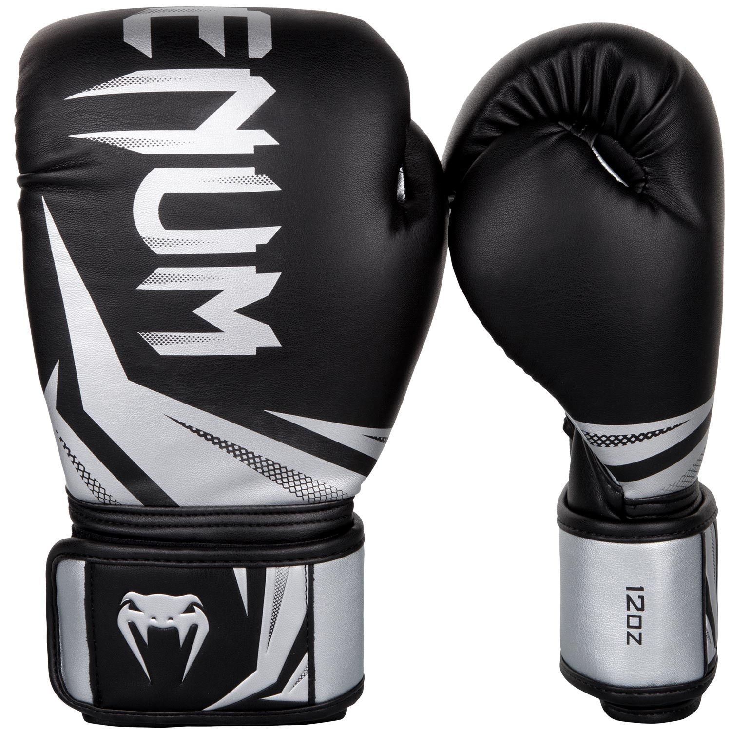 GĂNG TAY VENUM CHALLENGER 3.0 BOXING GLOVES - BLACK/SILVER
