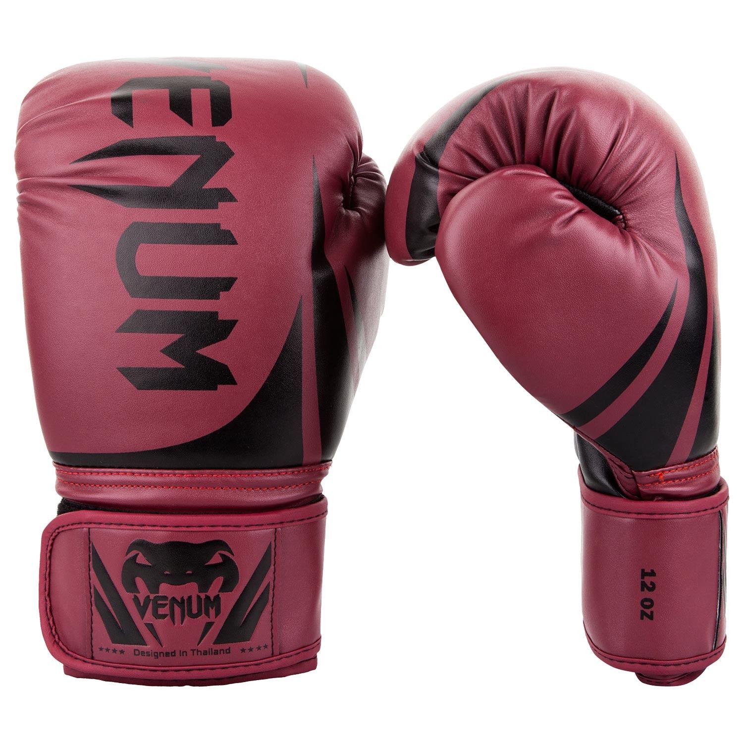 GĂNG TAY VENUM CHALLENGER 2.0 BOXING GLOVES - RED WINE/BLACK