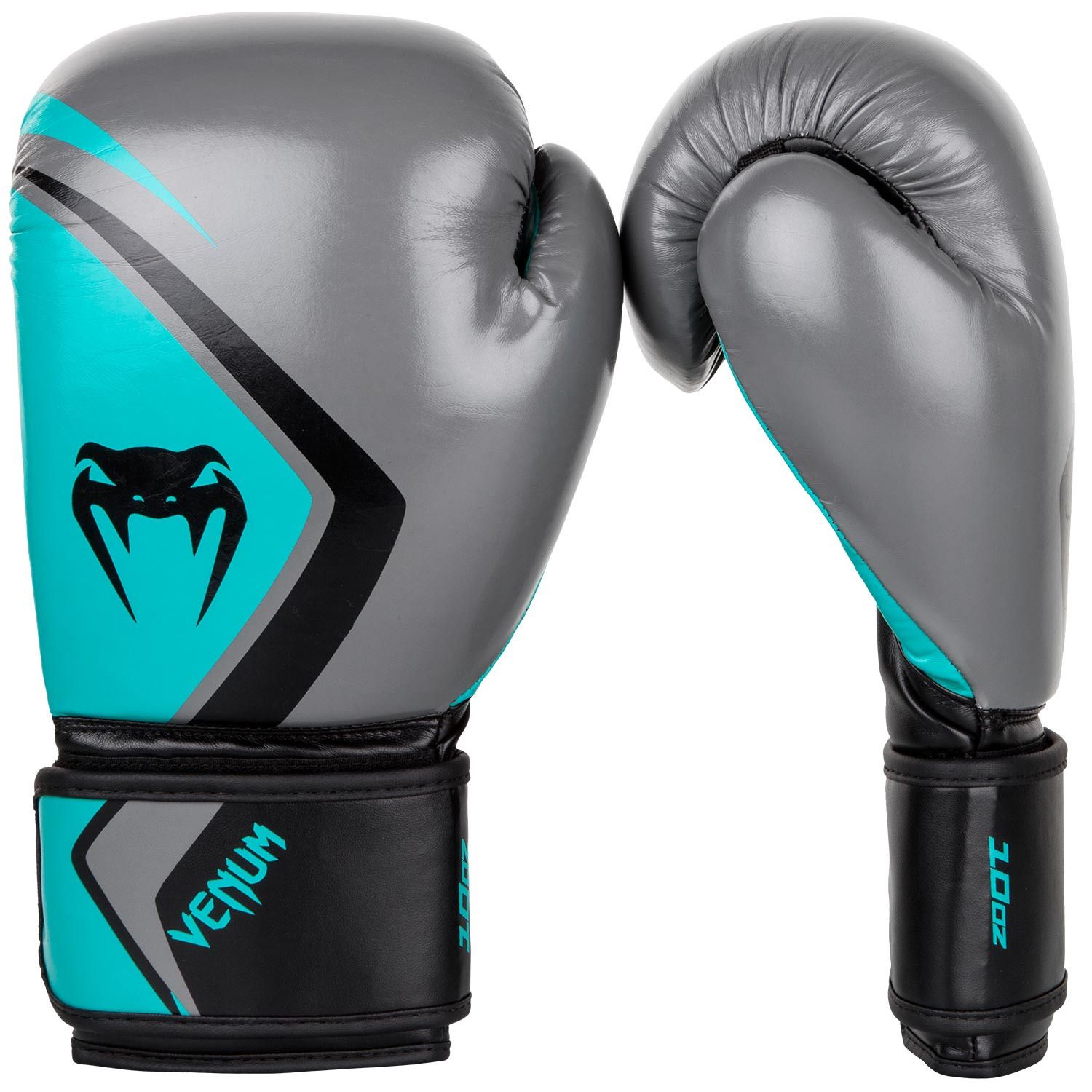 GĂNG TAY VENUM BOXING GLOVES CONTENDER 2.0 - GREY/TURQUOISE-BLACK