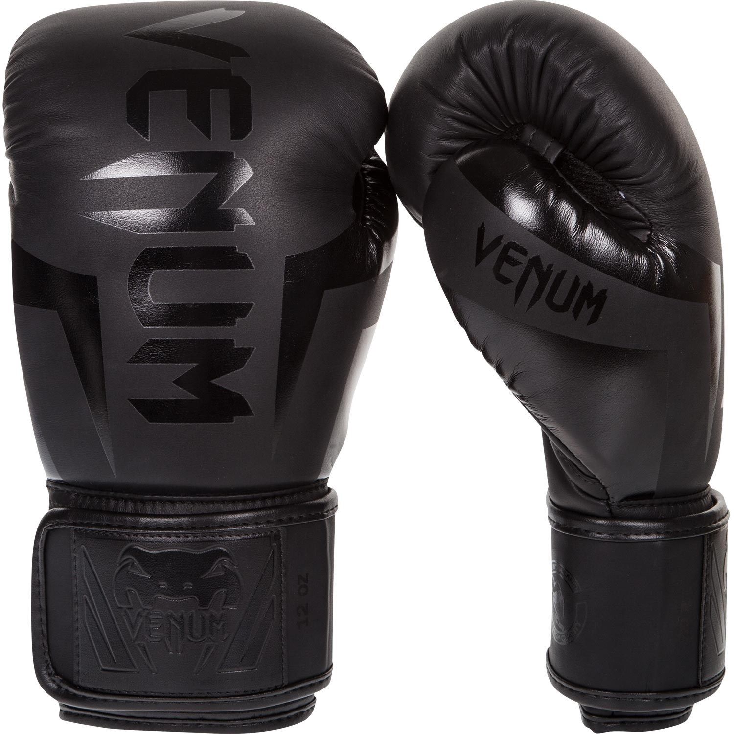 Găng Tay Venum Elite Boxing Gloves - Black/Black