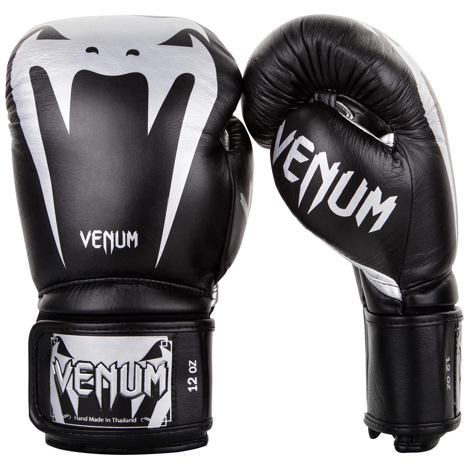 GĂNG TAY VENUM GIANT 3.0 BOXING GLOVES - BLACK/SILVER