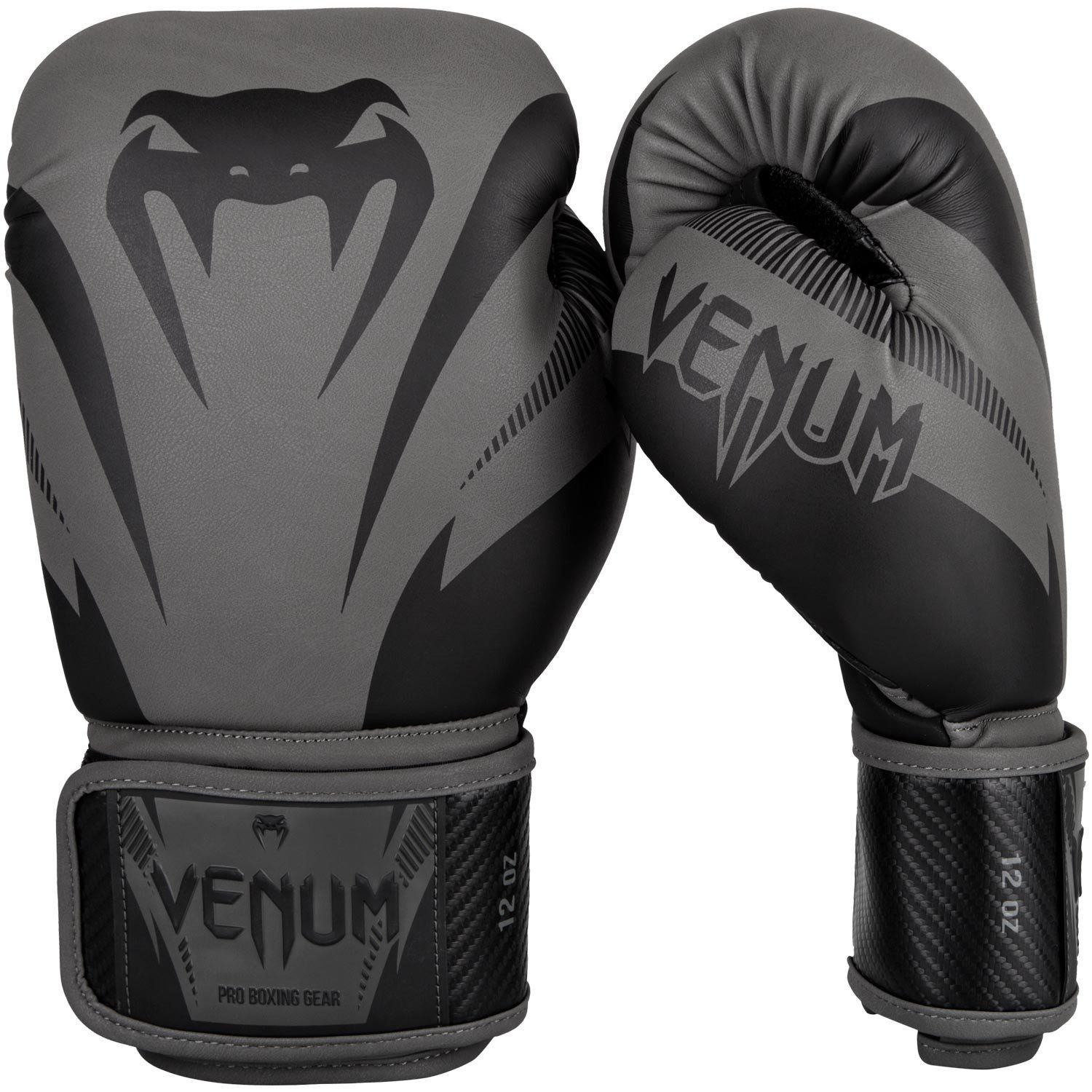 GĂNG TAY VENUM IMPACT BOXING GLOVES - GREY/BLACK