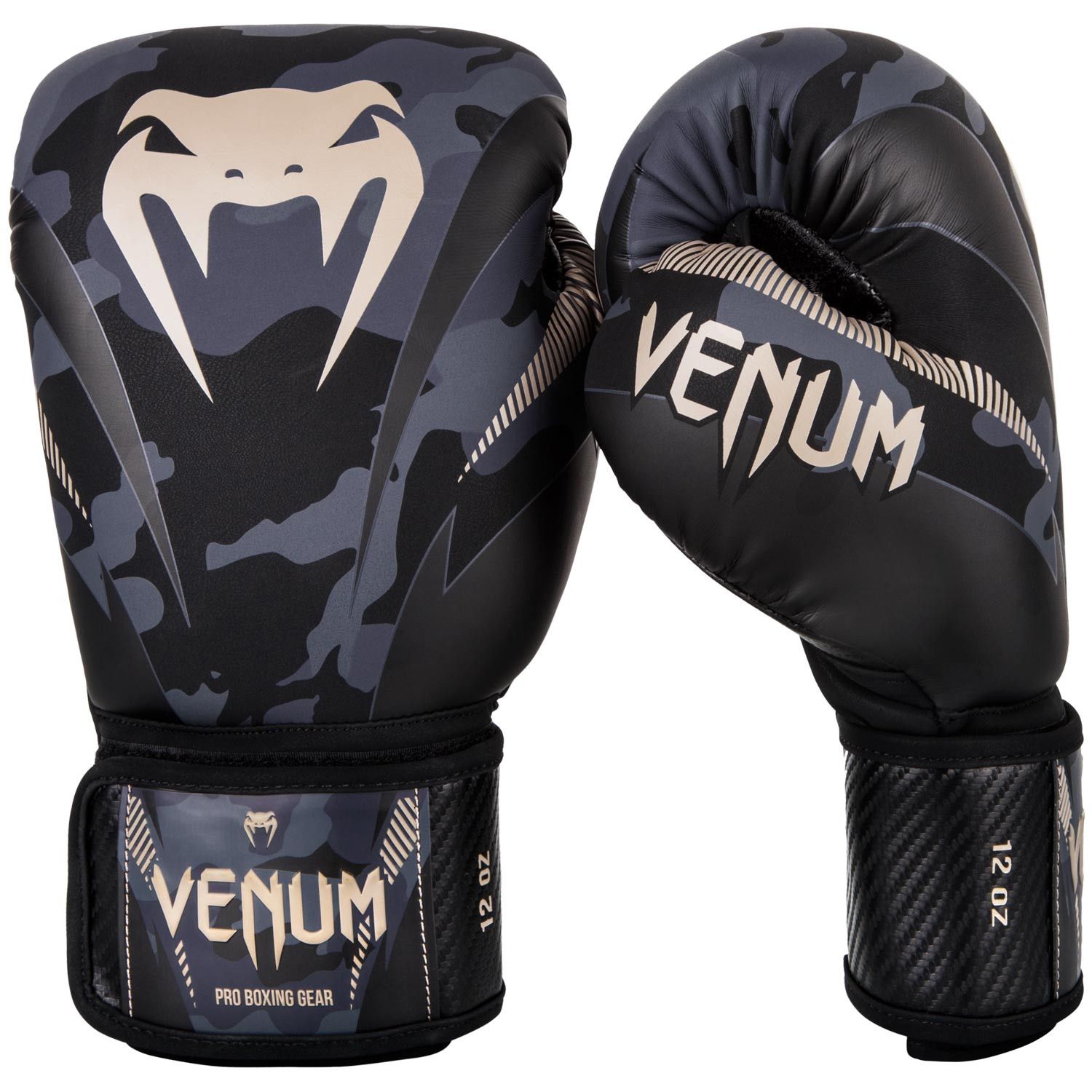 GĂNG TAY VENUM IMPACT BOXING GLOVES - DARK CAMO/SAND