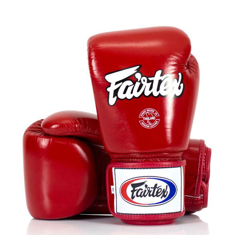 Găng Tay Fairtex Bgv1 Tight Fit Muay Thai/Boxing Gloves - Red