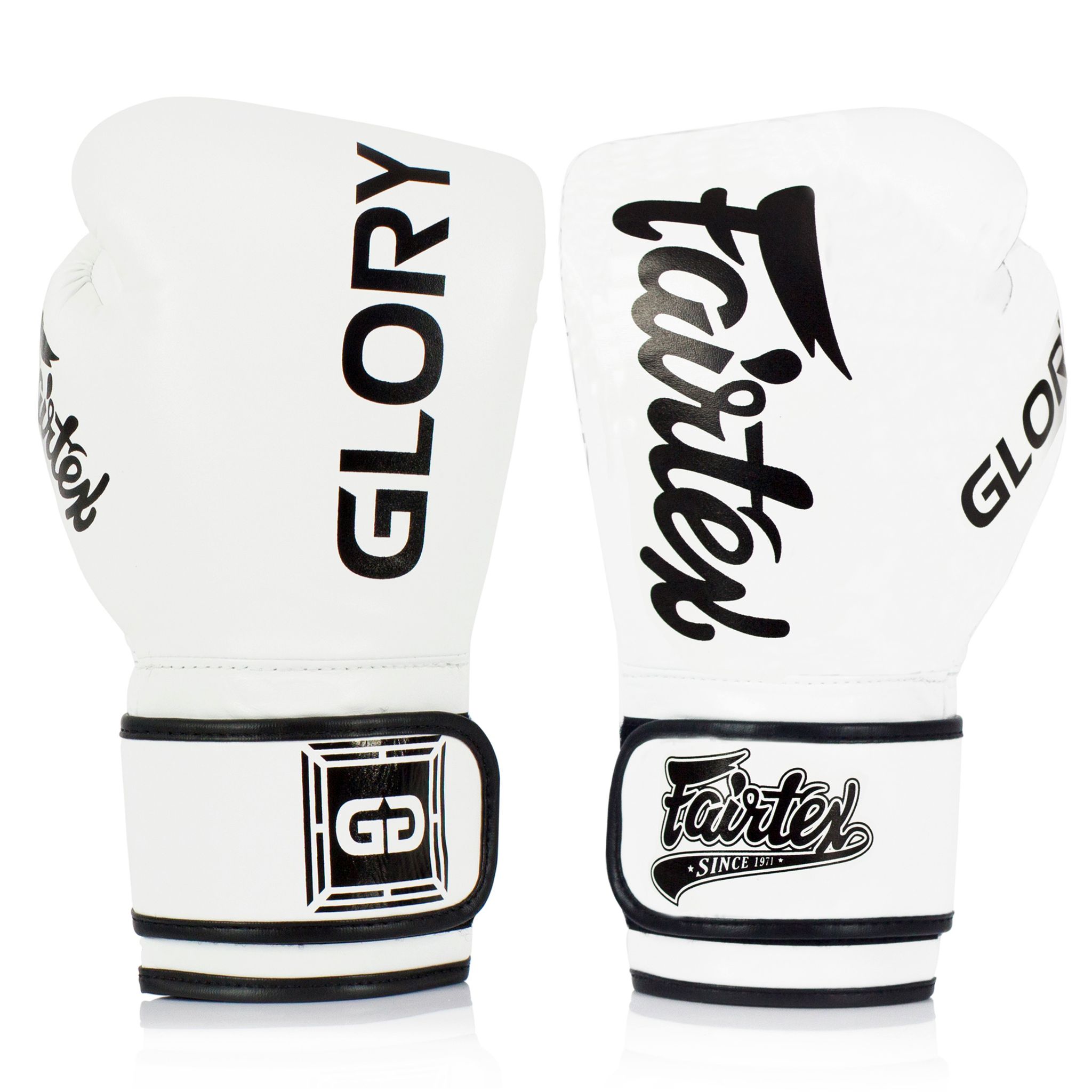 Găng Tay Fairtex Bgvg1 X Glory Velcro Boxing Gloves - White