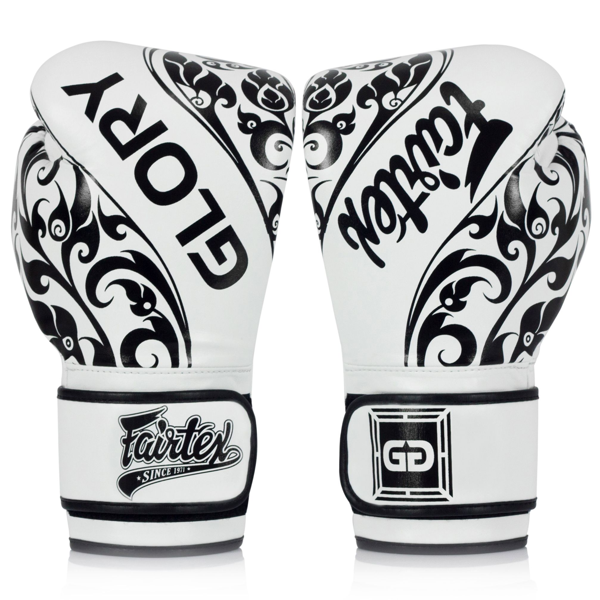GĂNG TAY FAIRTEX BGLG2 BANGPLEE VELCRO BOXING GLOVES - WHITE
