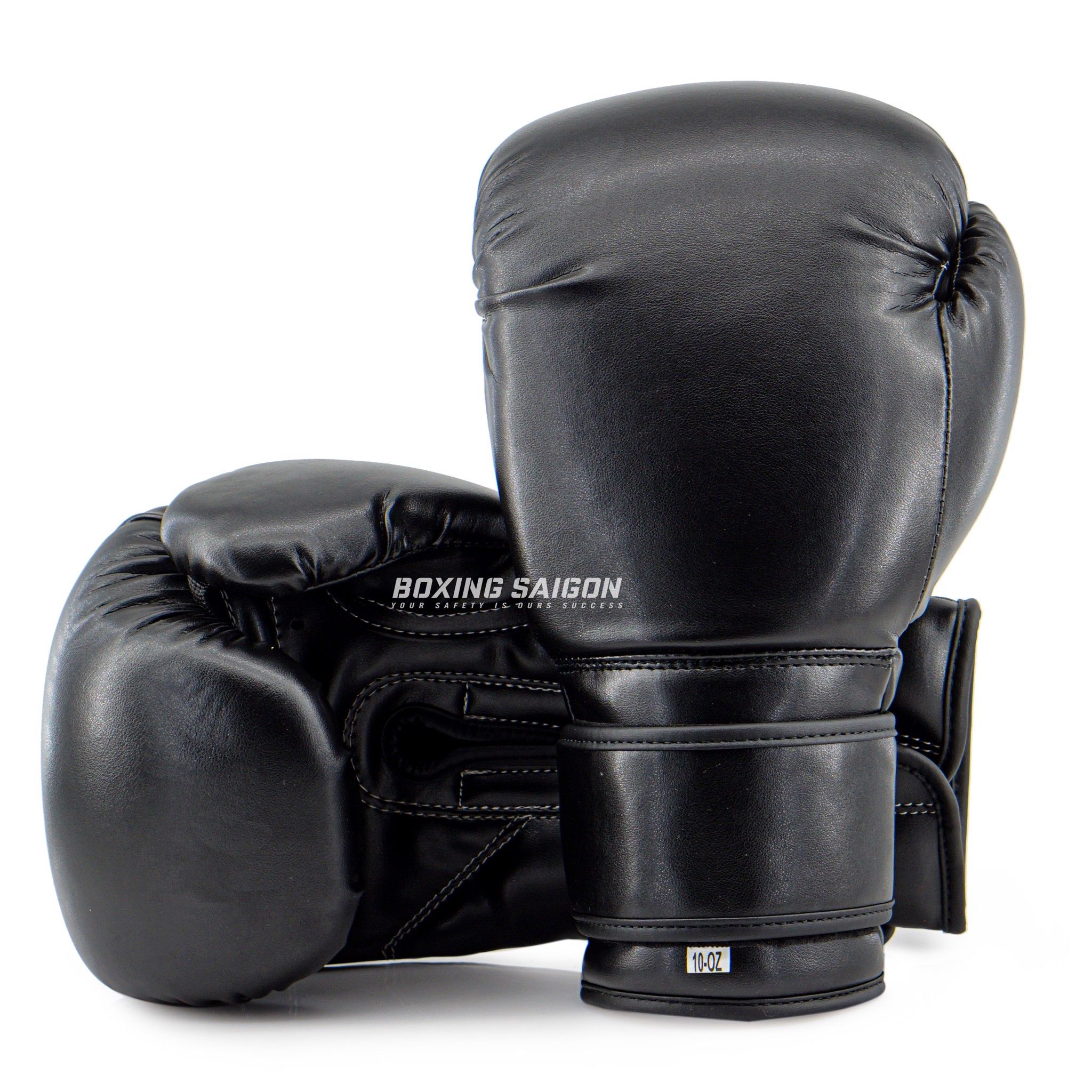 Găng Tay Tigris Mexican Style PU Leather - Black/Black