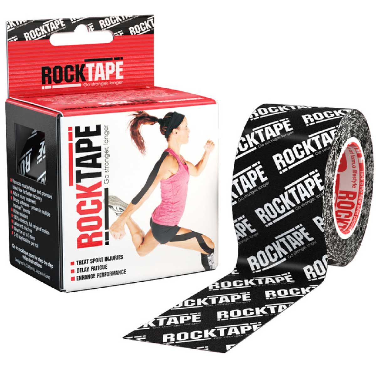Miếng Dán Cơ Rocktape Korea - Black Logo