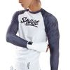 Áo bó Boxing Saigon Savage Rashguard - White/Grey