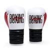 Găng Tay Boxing Saigon Inspire 2.0 - White/Red/Black