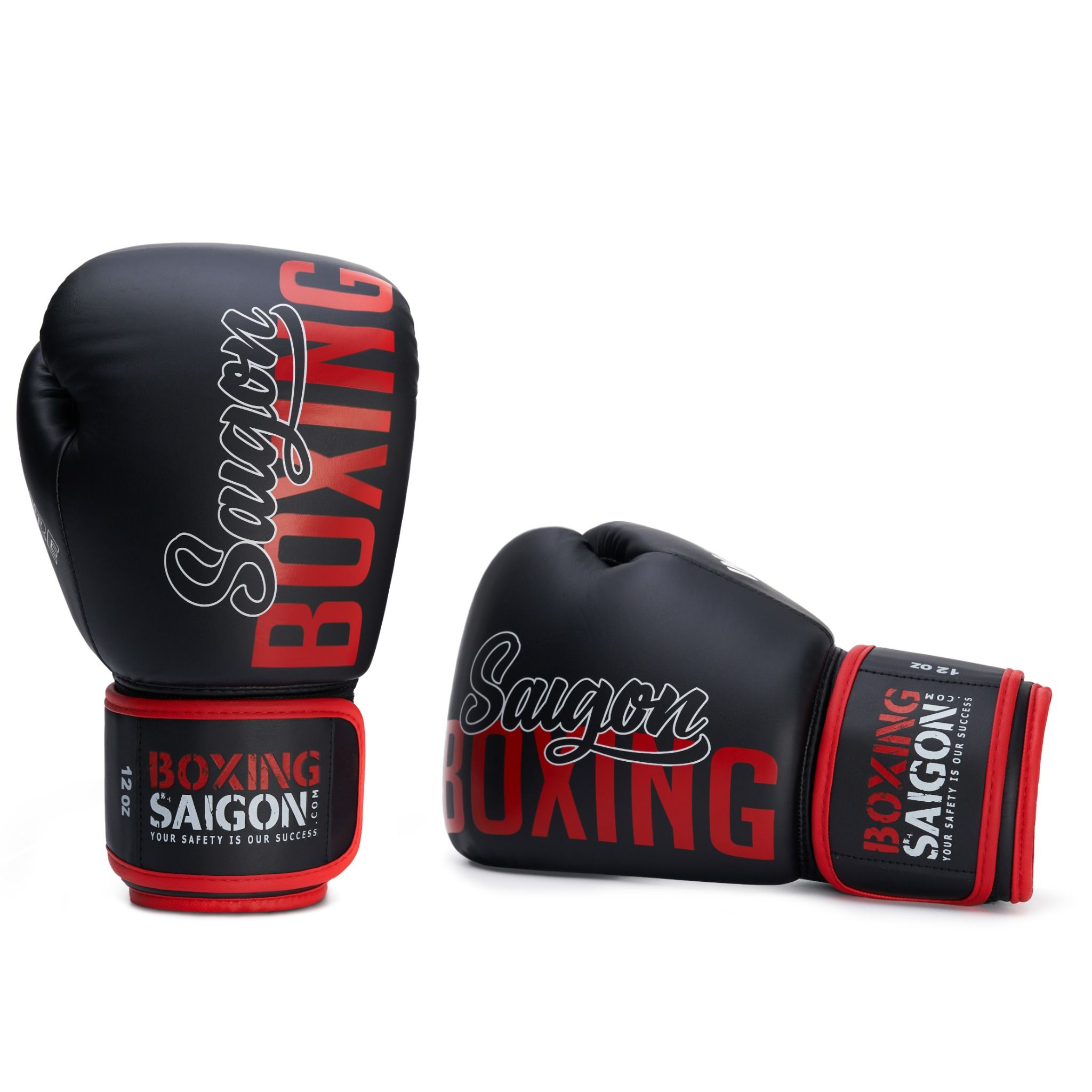 Găng tay Boxing Saigon Inspire - Black/Red