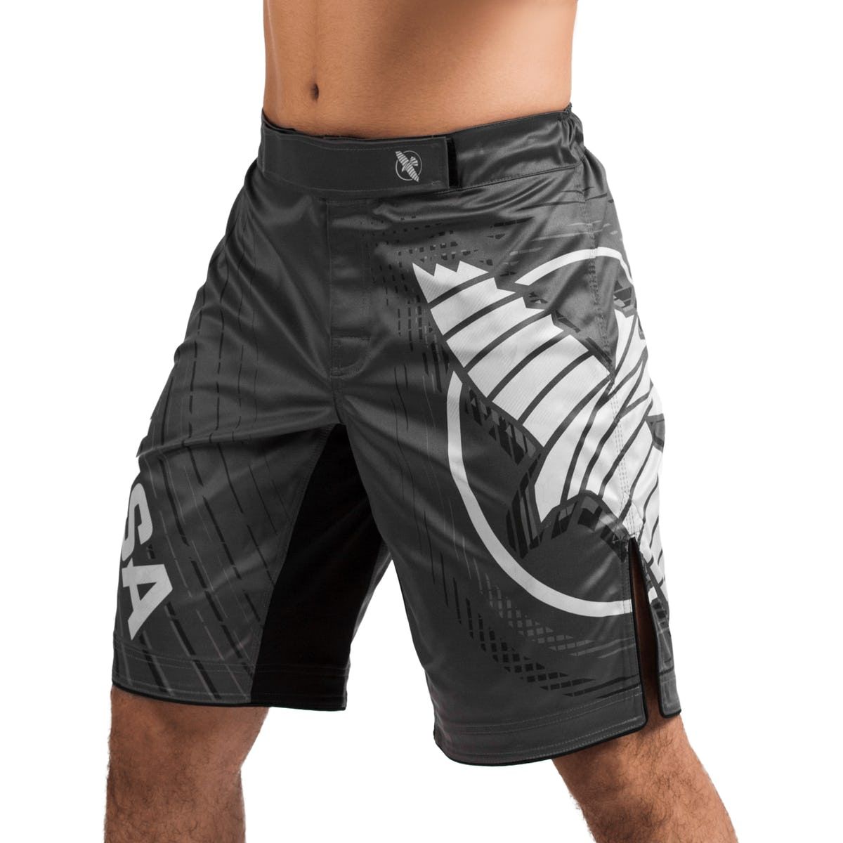 QUẦN HAYABUSA CHIKARA 4 FIGHT SHORT - GREY