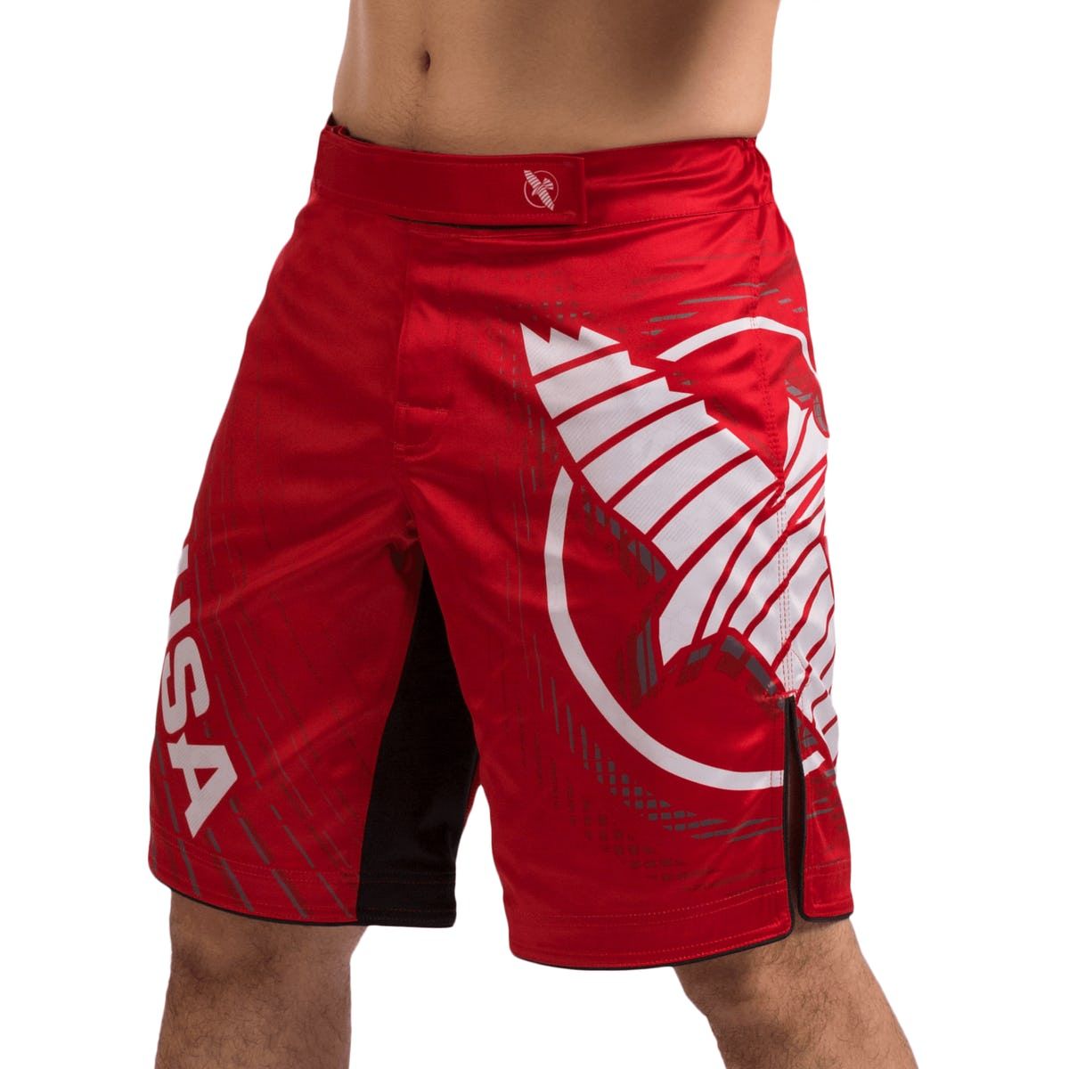 QUẦN HAYABUSA CHIKARA 4 FIGHT SHORT - RED