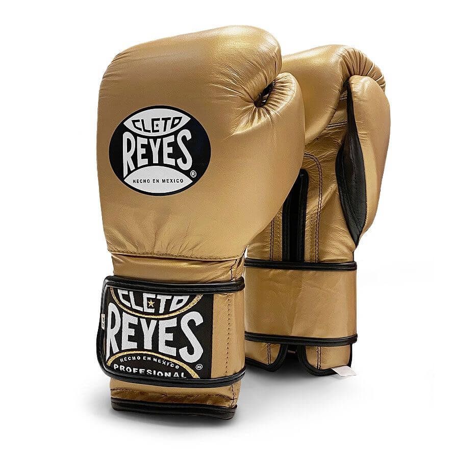 Găng Tay Cleto Reyes Training Gloves with Hook and Loop Closure - Soild Gold