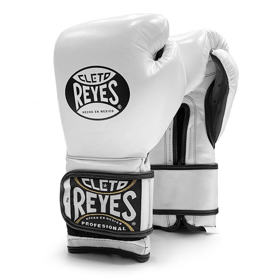 Găng Tay Cleto Reyes Training Gloves with Hook and Loop Closure - White