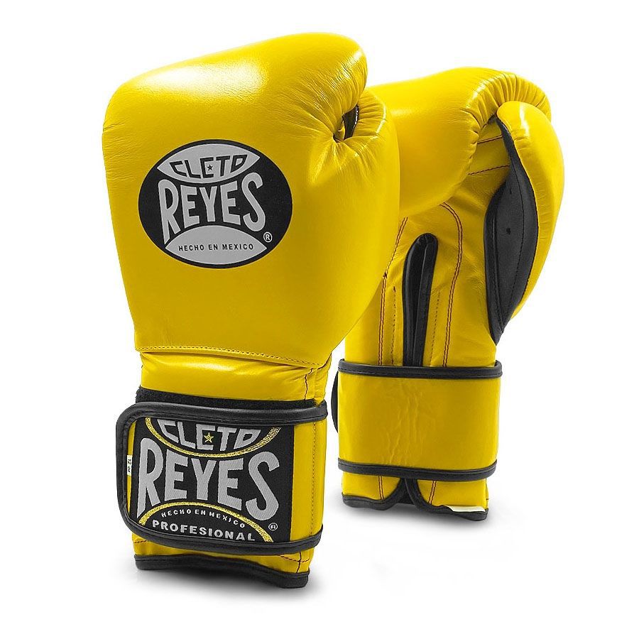 Găng Tay Cleto Reyes Training Gloves with Hook and Loop Closure - Yellow
