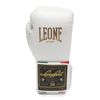 Găng Tay Leone Orlando Tricolore Boxing Gloves Velcro - White