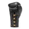 Găng Tay Leone Orlando Tricolore Boxing Gloves Laces - Black