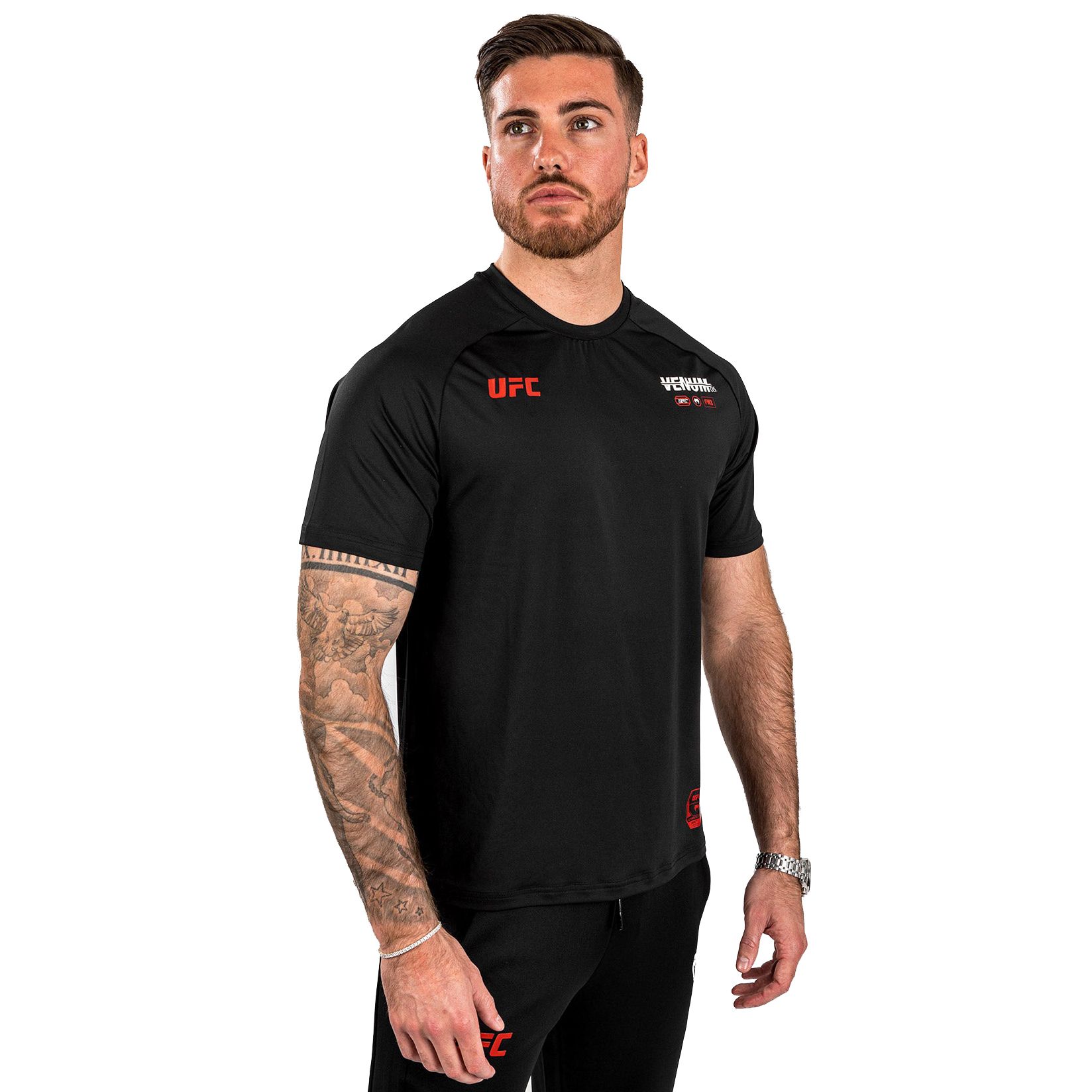 Áo Venum Ufc Adrenaline By Venum Fight Week Men’s Dry-tech T-shirt - Black